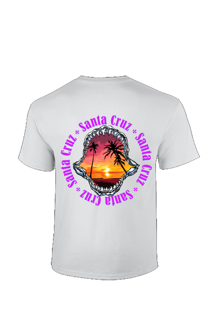 T shirt vintage Santa Cruz skateboard homme taille L tie dye années 90